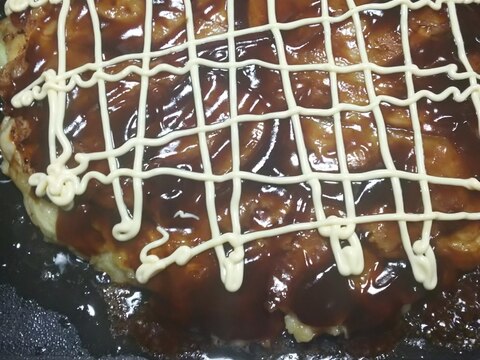 ちくわ入りお好み焼